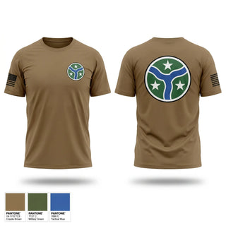 Old School Cotton Feel Shirt, HHC 278TH CR, National Guard, Teamtime, Team time, sublimation, custom sports apparel, team uniforms, spirit wear, spiritwear, sports uniforms, custom shirts, team store, custom team store, fundraiser sports, apparel fundraiser