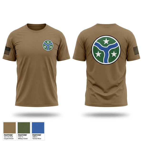 Old School Cotton Feel Shirt, HHC 278TH CR, National Guard, Teamtime, Team time, sublimation, custom sports apparel, team uniforms, spirit wear, spiritwear, sports uniforms, custom shirts, team store, custom team store, fundraiser sports, apparel fundraiser