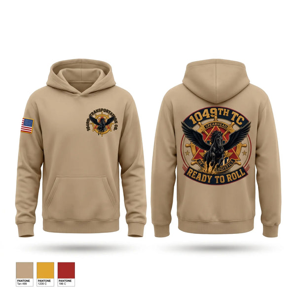 Hoodie, 1049th Transportation Company, Army, Teamtime, Team time, sublimation, custom sports apparel, team uniforms, spirit wear, spiritwear, sports uniforms, custom shirts, team store, custom team store, fundraiser sports, apparel fundraiser