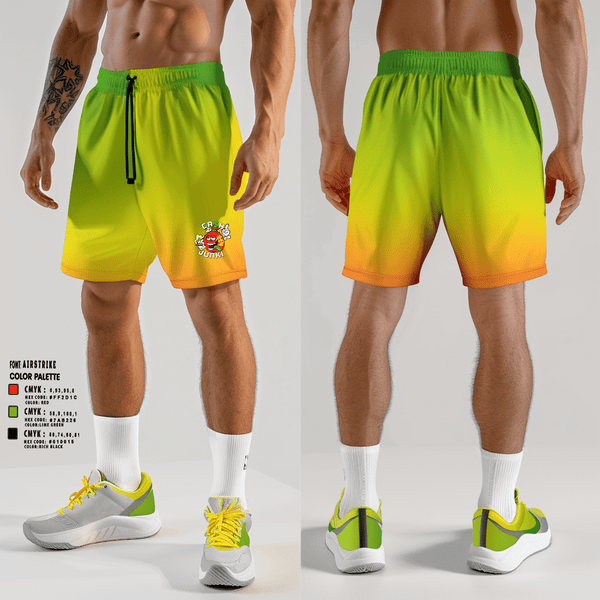 Athletic Shorts With Pockets, Cash Junkies Elites, Men's Basketball, Teamtime, Team time, sublimation, custom sports apparel, team uniforms, spirit wear, spiritwear, sports uniforms, custom shirts, team store, custom team store, fundraiser sports, apparel fundraiser