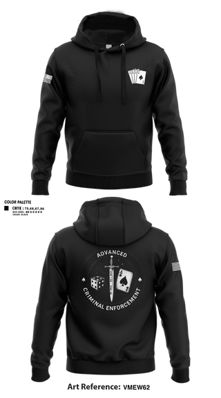 Hoodie, ACE, Police, Teamtime, Team time, sublimation, custom sports apparel, team uniforms, spirit wear, spiritwear, sports uniforms, custom shirts, team store, custom team store, fundraiser sports, apparel fundraiser