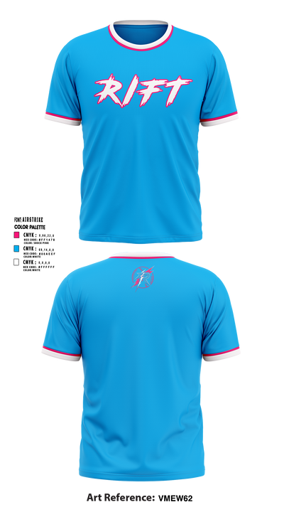 Rift Baseball Short Sleeve Performance Shirt - 11
