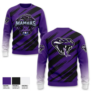 Crew Neck Sweatshirt, Mambas, Baseball, Teamtime, Team time, sublimation, custom sports apparel, team uniforms, spirit wear, spiritwear, sports uniforms, custom shirts, team store, custom team store, fundraiser sports, apparel fundraiser