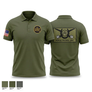 Short Sleeve Performance Polo, Horse Patrol Unit, Police, Teamtime, Team time, sublimation, custom sports apparel, team uniforms, spirit wear, spiritwear, sports uniforms, custom shirts, team store, custom team store, fundraiser sports, apparel fundraiser