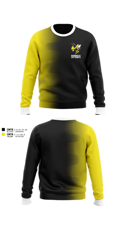 Hornbeck Lady Hornets 8637101 Crew Neck Sweatshirt - 1