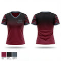 DHS Wolves 33209504 Women's Short Sleeve V-neck Shirt - 1