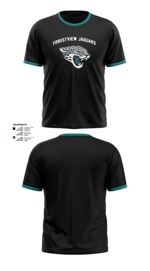 Short Sleeve Shooting Shirt, Forestview Jaguars, Men's Basketball, Teamtime, Team time, sublimation, custom sports apparel, team uniforms, spirit wear, spiritwear, sports uniforms, custom shirts, team store, custom team store, fundraiser sports, apparel fundraiser