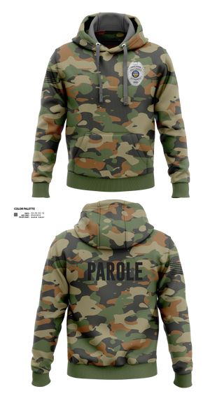 Hoodie, Adult Parole Authority, Police, Teamtime, Team time, sublimation, custom sports apparel, team uniforms, spirit wear, spiritwear, sports uniforms, custom shirts, team store, custom team store, fundraiser sports, apparel fundraiser
