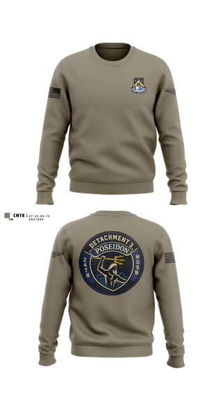 Crew Neck Sweatshirt, 24TH MDSB, Army, Teamtime, Team time, sublimation, custom sports apparel, team uniforms, spirit wear, spiritwear, sports uniforms, custom shirts, team store, custom team store, fundraiser sports, apparel fundraiser