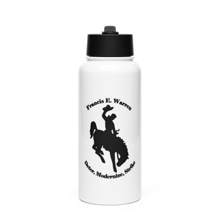FE Warren Top-III Stainless Steel Water Bottle with a Straw Lid