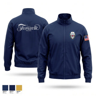 Windbreaker, Thomasville Police, Police, Teamtime, Team time, sublimation, custom sports apparel, team uniforms, spirit wear, spiritwear, sports uniforms, custom shirts, team store, custom team store, fundraiser sports, apparel fundraiser