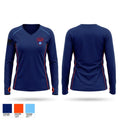 Stratford EMS Women's Long Sleeve V-neck Shirt - 1