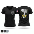 Atmore PD Women's Short Sleeve V-neck Shirt - 1