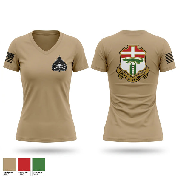 Womens Short Sleeve Vneck Shirt, 1-6 infantry regiment, Army, Teamtime, Team time, sublimation, custom sports apparel, team uniforms, spirit wear, spiritwear, sports uniforms, custom shirts, team store, custom team store, fundraiser sports, apparel fundraiser