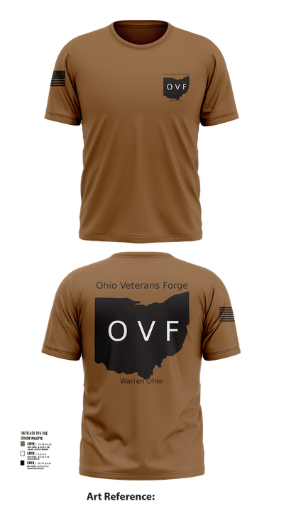 ohio veterans forge 5039387 Short Sleeve Performance Shirt - 52