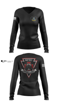 2-502 MFRC MED Women's Long Sleeve V-neck Shirt - 7