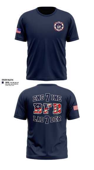 Old School Cotton Feel Shirt, Bridgeton Fire C Shift, Fire Department, Teamtime, Team time, sublimation, custom sports apparel, team uniforms, spirit wear, spiritwear, sports uniforms, custom shirts, team store, custom team store, fundraiser sports, apparel fundraiser