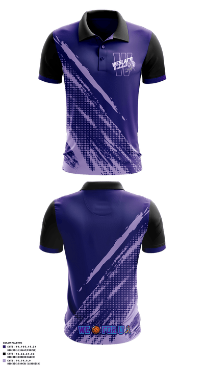 Weslaco Scorpions 41640937 Short Sleeve Performance Polo - 4