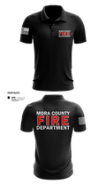 Mora county fire 84247138 Short Sleeve Performance Polo - 2