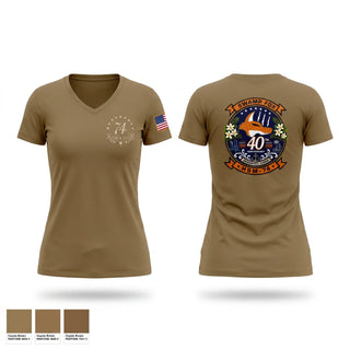 Womens Short Sleeve Vneck Shirt, HSM-74, Navy, Teamtime, Team time, sublimation, custom sports apparel, team uniforms, spirit wear, spiritwear, sports uniforms, custom shirts, team store, custom team store, fundraiser sports, apparel fundraiser