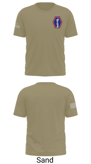 Short Sleeve Performance Shirt, 100 Battalion 442 Infantry, Army, Teamtime, Team time, sublimation, custom sports apparel, team uniforms, spirit wear, spiritwear, sports uniforms, custom shirts, team store, custom team store, fundraiser sports, apparel fundraiser