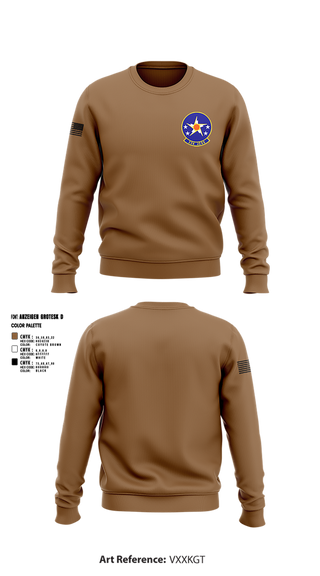 Crew Neck Sweatshirt, 224th, , Teamtime, Team time, sublimation, custom sports apparel, team uniforms, spirit wear, spiritwear, sports uniforms, custom shirts, team store, custom team store, fundraiser sports, apparel fundraiser