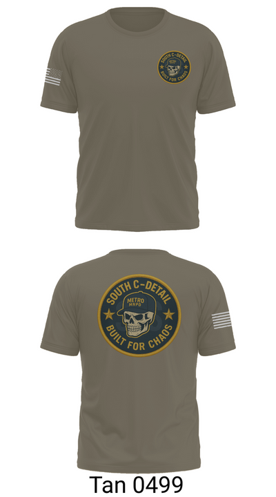 South C Detail 31033185 Short Sleeve Performance Shirt - 72