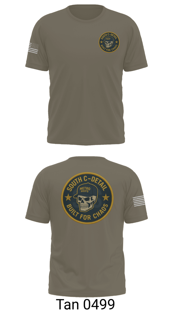 Short Sleeve Performance Shirt, South C Detail, , Teamtime, Team time, sublimation, custom sports apparel, team uniforms, spirit wear, spiritwear, sports uniforms, custom shirts, team store, custom team store, fundraiser sports, apparel fundraiser