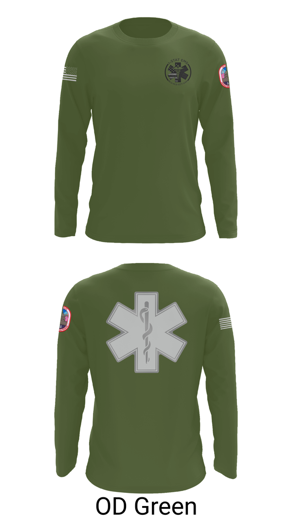 Long Sleeve Performance Shirt, I-STAT EMS, , Teamtime, Team time, sublimation, custom sports apparel, team uniforms, spirit wear, spiritwear, sports uniforms, custom shirts, team store, custom team store, fundraiser sports, apparel fundraiser