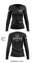 Charlie Shift Patrol 23764054 Women's Long Sleeve V-neck Shirt - 102