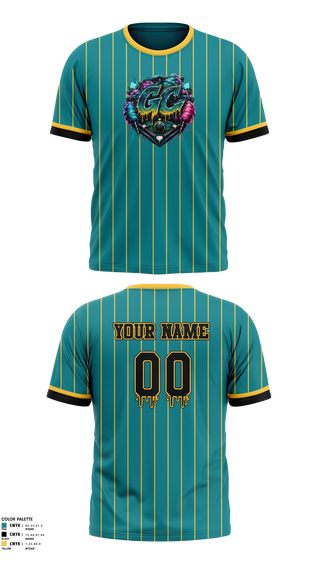 Short Sleeve Performance Shirt, Great Lakes Bay Game Changers 10u Bateson, Baseball, Teamtime, Team time, sublimation, custom sports apparel, team uniforms, spirit wear, spiritwear, sports uniforms, custom shirts, team store, custom team store, fundraiser sports, apparel fundraiser