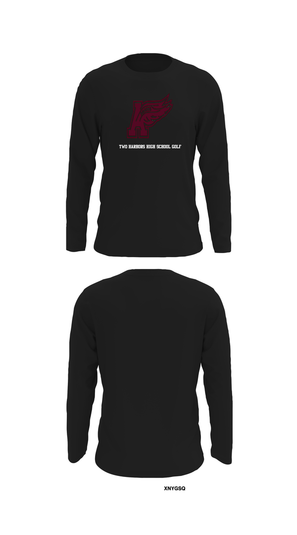 Long Sleeve Performance Shirt, Two Harbors High School Golf, Golf, Teamtime, Team time, sublimation, custom sports apparel, team uniforms, spirit wear, spiritwear, sports uniforms, custom shirts, team store, custom team store, fundraiser sports, apparel fundraiser