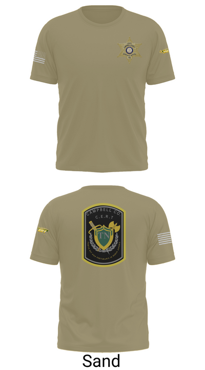 C.C.S.O. CERT 25474985 Old School Cotton Feel Shirt - 86