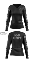 EPD K-9 87143983 Women's Long Sleeve V-neck Shirt - 51