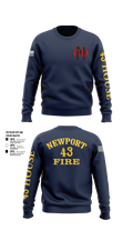 Newport Fire Department 13919052 Crew Neck Sweatshirt - 5
