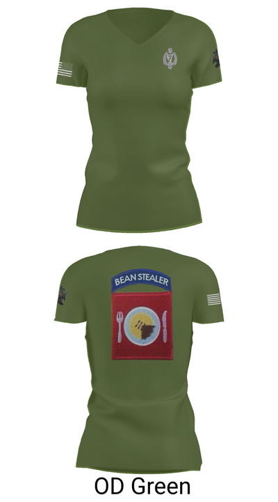 Royal Moongodia Corps of Drums 65324993 Women's Short Sleeve V-neck Shirt - 48