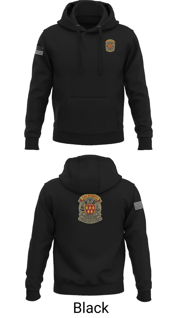 Hoodie, 32d AAMDC DPICC, Army, Teamtime, Team time, sublimation, custom sports apparel, team uniforms, spirit wear, spiritwear, sports uniforms, custom shirts, team store, custom team store, fundraiser sports, apparel fundraiser