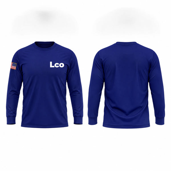 Long Sleeve Performance Shirt, Lco, EMS/EMT, Teamtime, Team time, sublimation, custom sports apparel, team uniforms, spirit wear, spiritwear, sports uniforms, custom shirts, team store, custom team store, fundraiser sports, apparel fundraiser