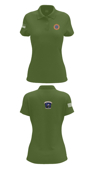 Womens Short Sleeve Performance Polo, 4th Medical Logistics, Marines, Teamtime, Team time, sublimation, custom sports apparel, team uniforms, spirit wear, spiritwear, sports uniforms, custom shirts, team store, custom team store, fundraiser sports, apparel fundraiser