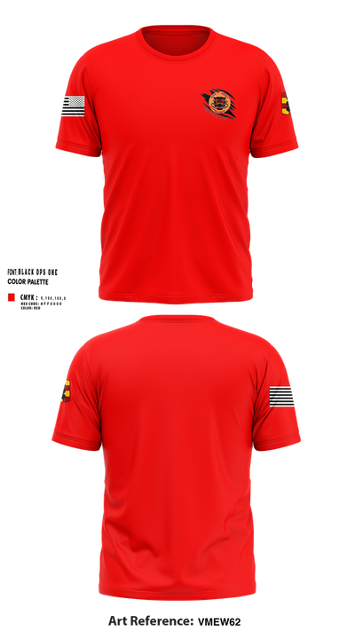 434th FA BDE H2F 66050824 Short Sleeve Performance Shirt - 105