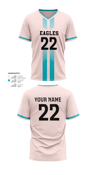 Womens Soccer Jersey, Eagles, Women's Soccer, Teamtime, Team time, sublimation, custom sports apparel, team uniforms, spirit wear, spiritwear, sports uniforms, custom shirts, team store, custom team store, fundraiser sports, apparel fundraiser