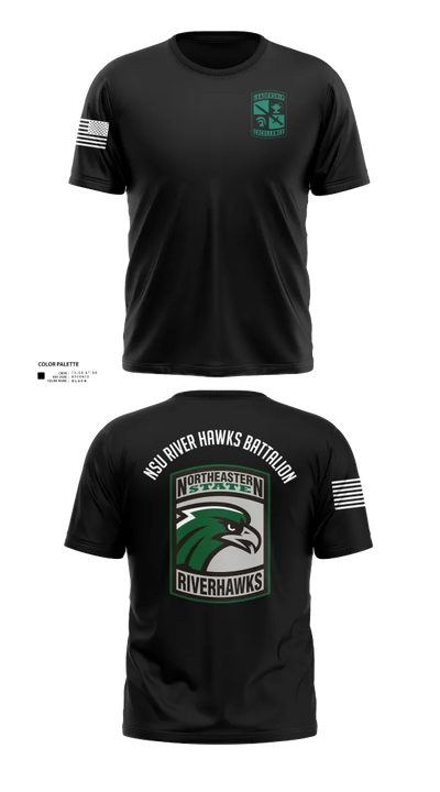River Hawks 91218666 Short Sleeve Performance Shirt - 120