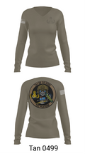 1PLT 754th OD CO (EOD) 35754717 Women's Long Sleeve V-neck Shirt - 11