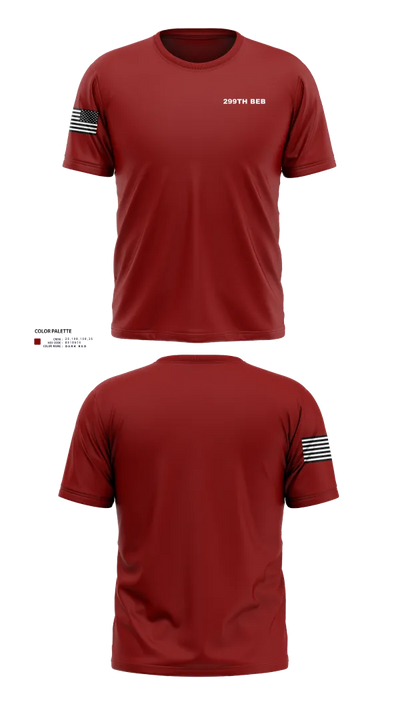 299th BEB Short Sleeve Performance Shirt - 23