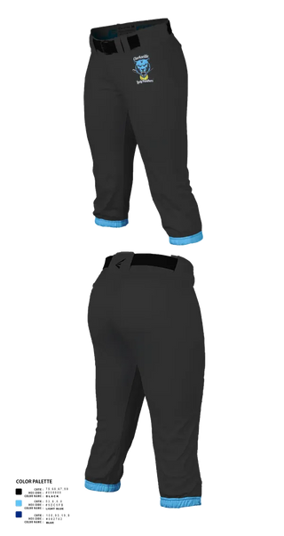 Softball Pants, Clarksville Lady Panters, Softball, Teamtime, Team time, sublimation, custom sports apparel, team uniforms, spirit wear, spiritwear, sports uniforms, custom shirts, team store, custom team store, fundraiser sports, apparel fundraiser