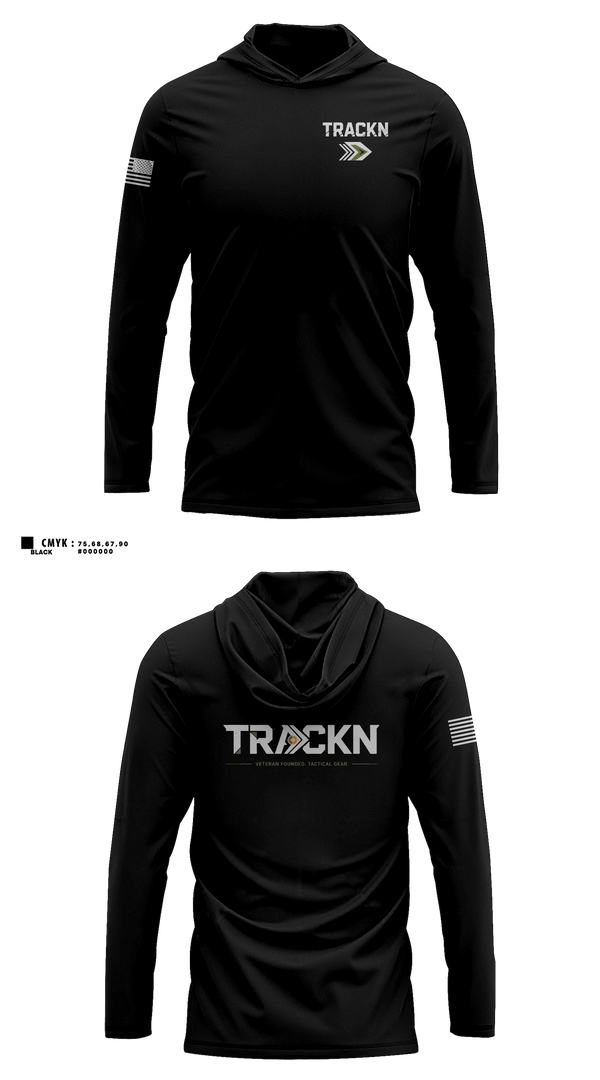 Long Sleeve hooded sunshirt, 1-67 AR, 51st ESB, 40th ESB, Army, Teamtime, Team time, sublimation, custom sports apparel, team uniforms, spirit wear, spiritwear, sports uniforms, custom shirts, team store, custom team store, fundraiser sports, apparel fundraiser