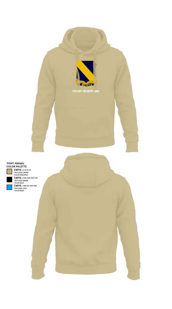 Hoodie, Fco 51st infantry LRSU, , Teamtime, Team time, sublimation, custom sports apparel, team uniforms, spirit wear, spiritwear, sports uniforms, custom shirts, team store, custom team store, fundraiser sports, apparel fundraiser