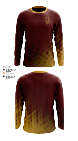 Long Sleeve Performance Shirt, Hickory High School, Men's Soccer, Teamtime, Team time, sublimation, custom sports apparel, team uniforms, spirit wear, spiritwear, sports uniforms, custom shirts, team store, custom team store, fundraiser sports, apparel fundraiser