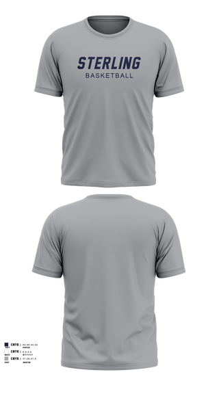 Short Sleeve Performance Shirt, Sterling Boys Basketball, Men's Basketball, Teamtime, Team time, sublimation, custom sports apparel, team uniforms, spirit wear, spiritwear, sports uniforms, custom shirts, team store, custom team store, fundraiser sports, apparel fundraiser