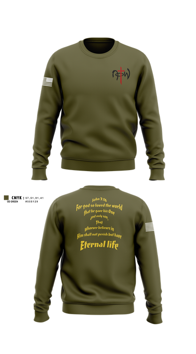 7th ESB 1478980 Crew Neck Sweatshirt - 101